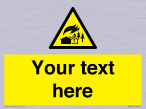 Custom Warning: Large scale fire zone